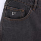 CAPITAL DENIM SHORT : WORN BLACK