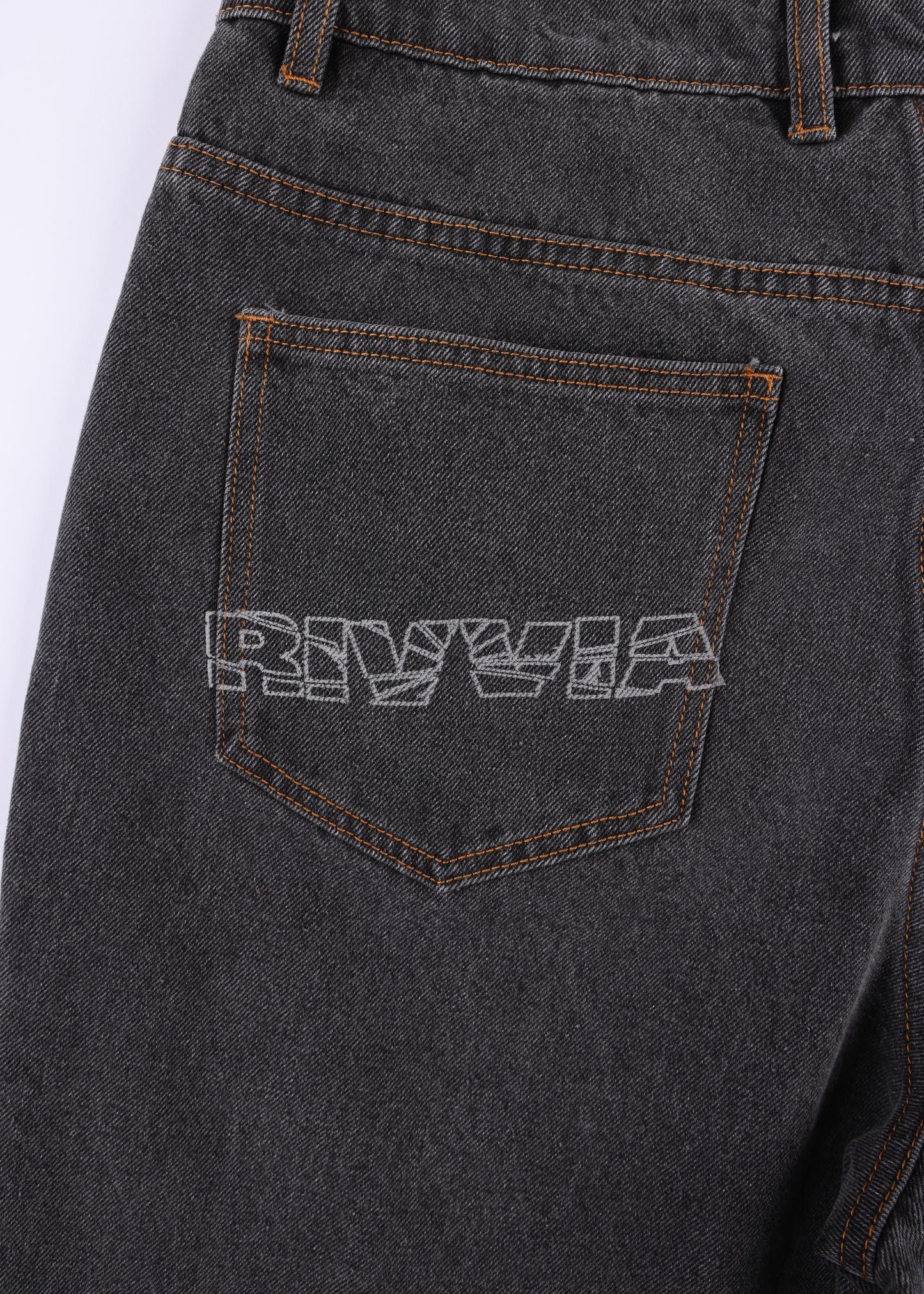 CAPITAL DENIM SHORT : WORN BLACK