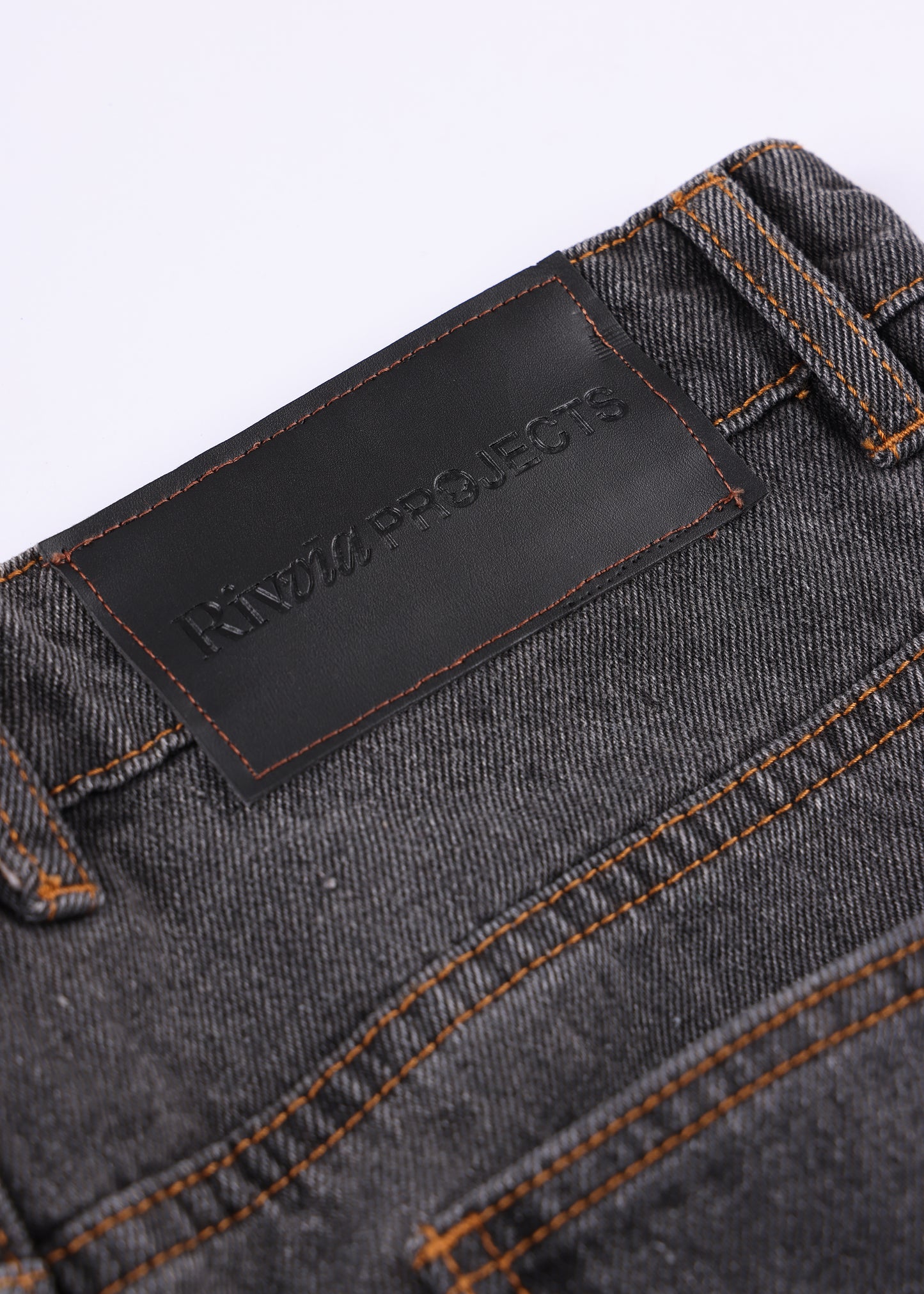 CAPITAL DENIM SHORT : WORN BLACK