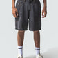CAPITAL DENIM SHORT : WORN BLACK