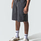 CAPITAL DENIM SHORT : WORN BLACK