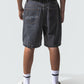 CAPITAL DENIM SHORT : WORN BLACK