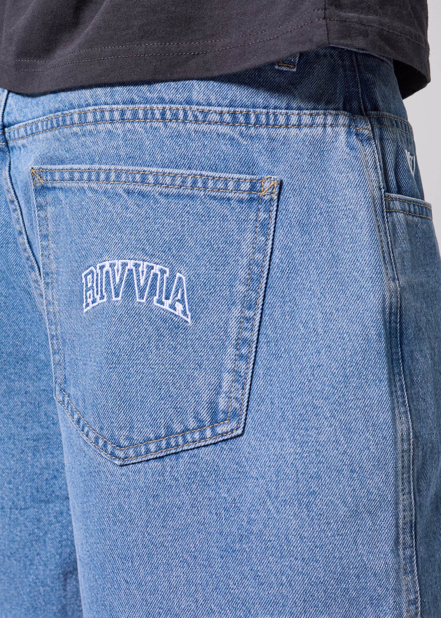 VV CLASS DENIM SHORT : WORN BLUE