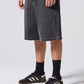 VV CLASS DENIM SHORT : WORN BLACK