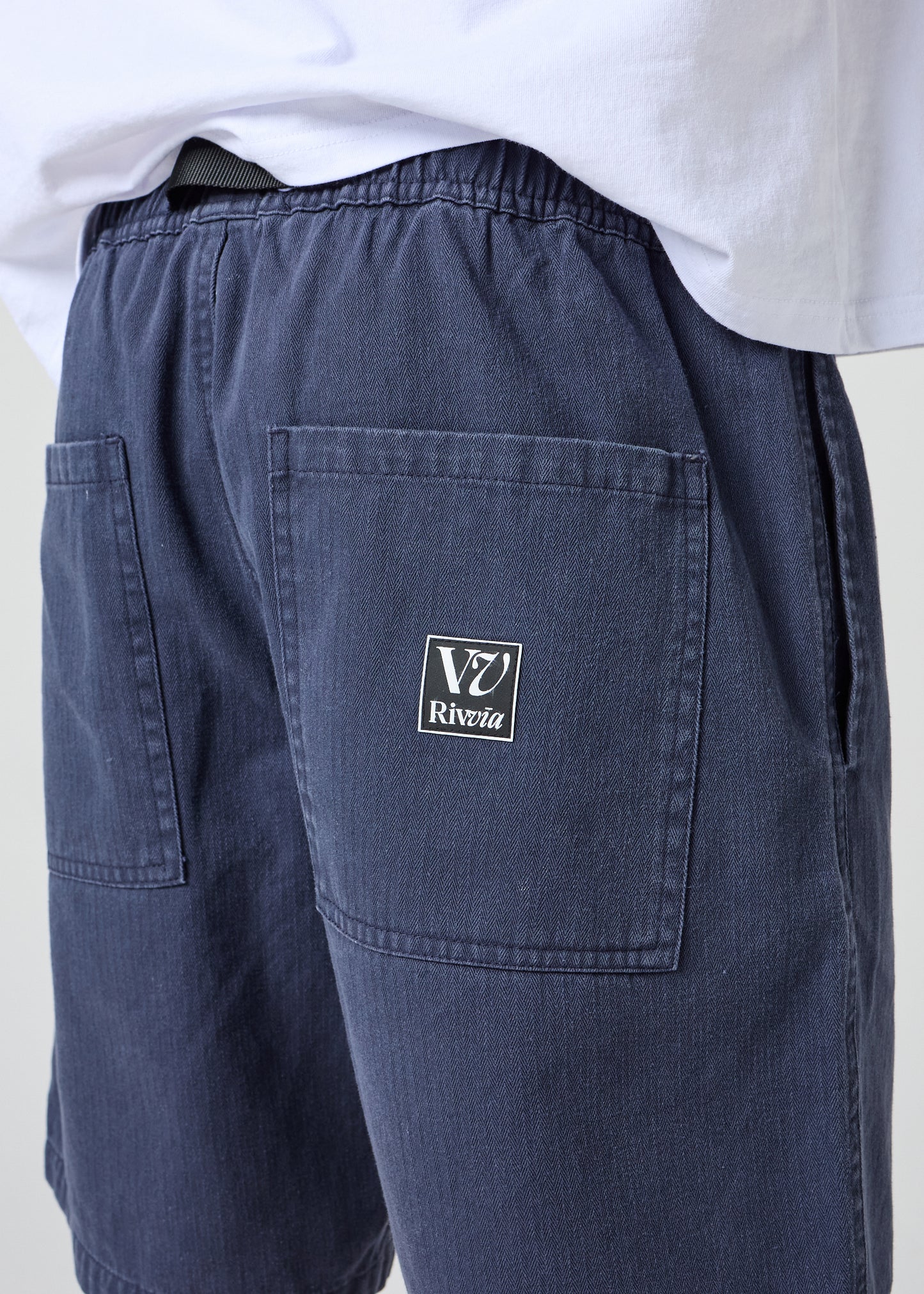 PROJECT WASHED WALKSHORT : NAVY