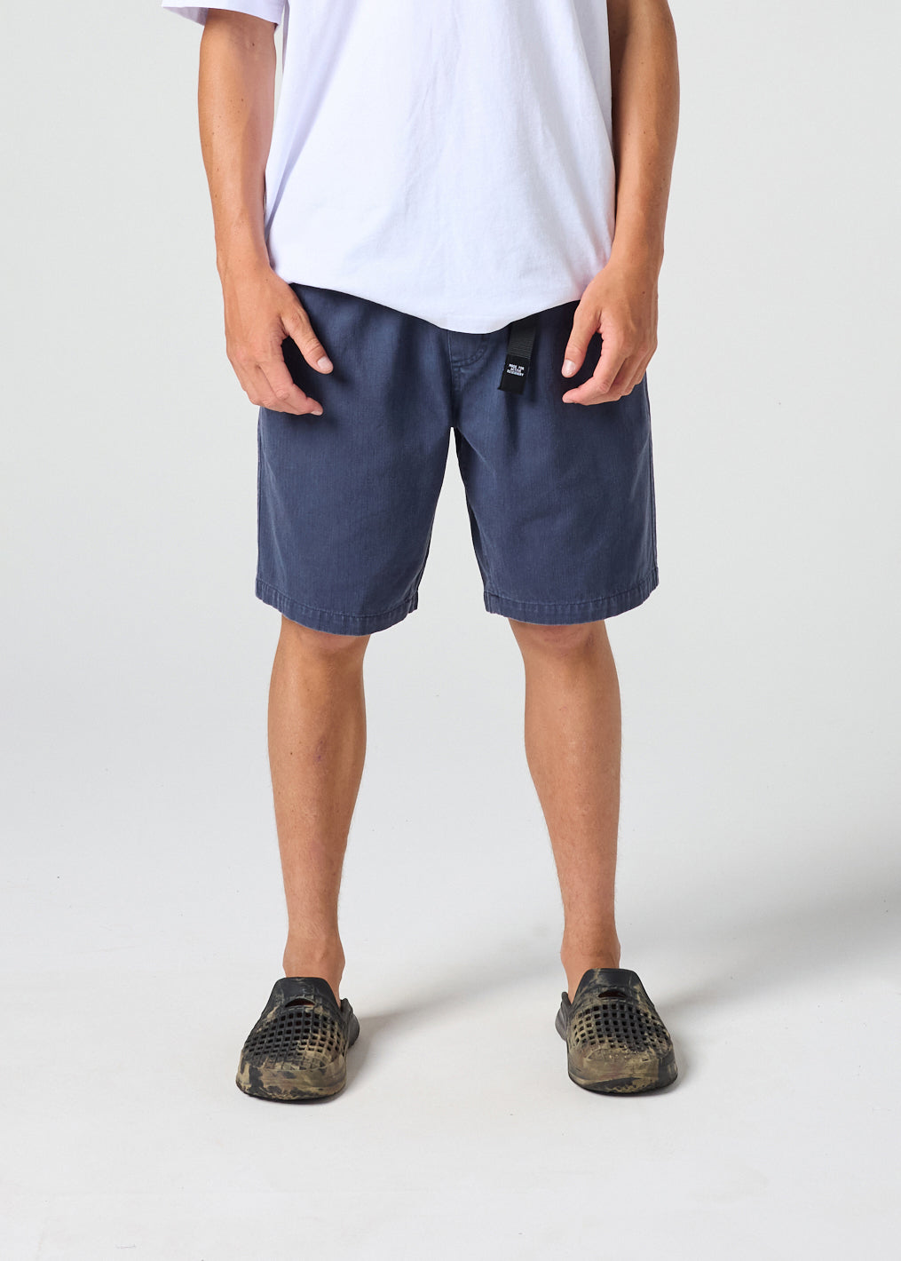 PROJECT WASHED WALKSHORT : NAVY