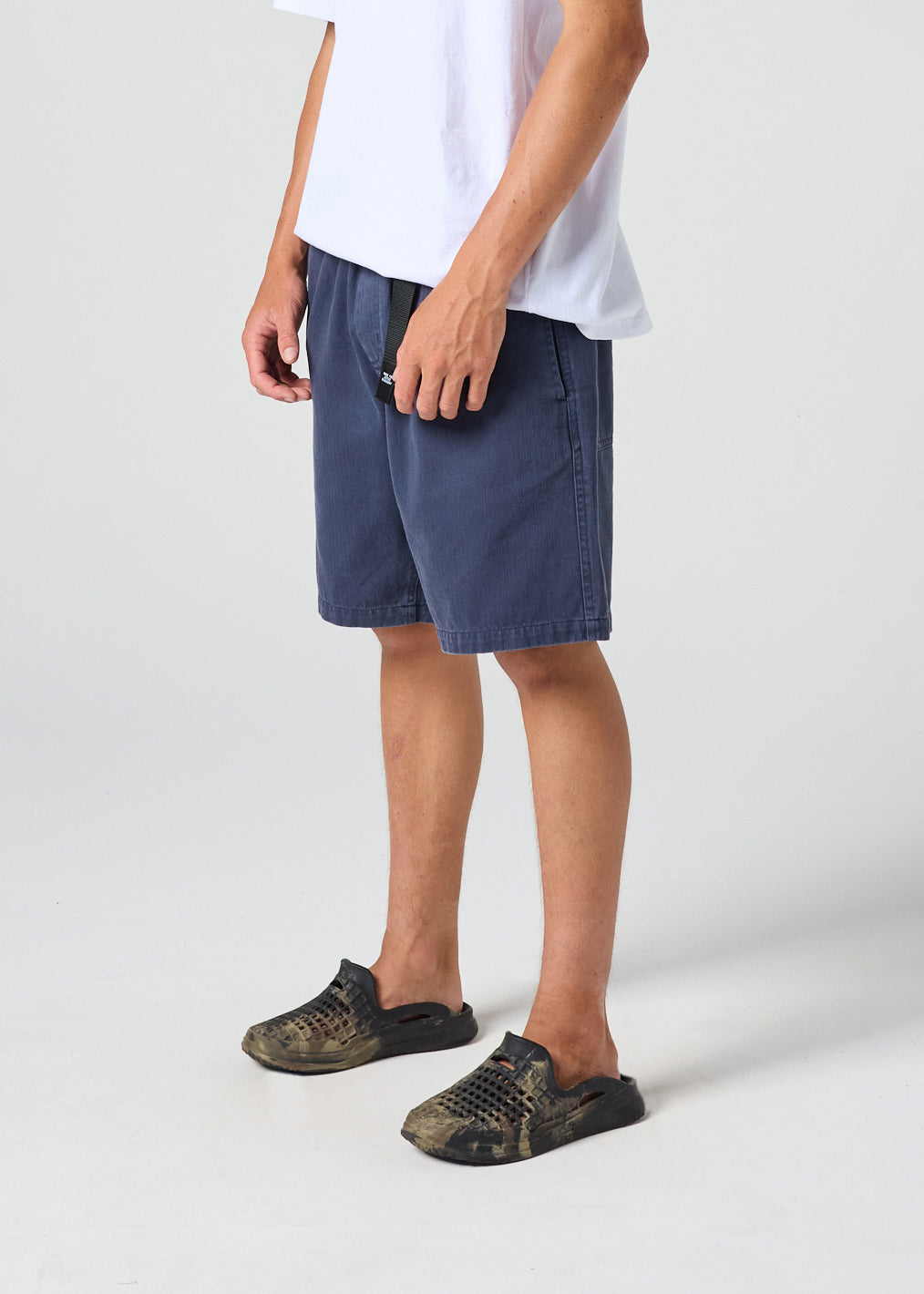 PROJECT WASHED WALKSHORT : NAVY