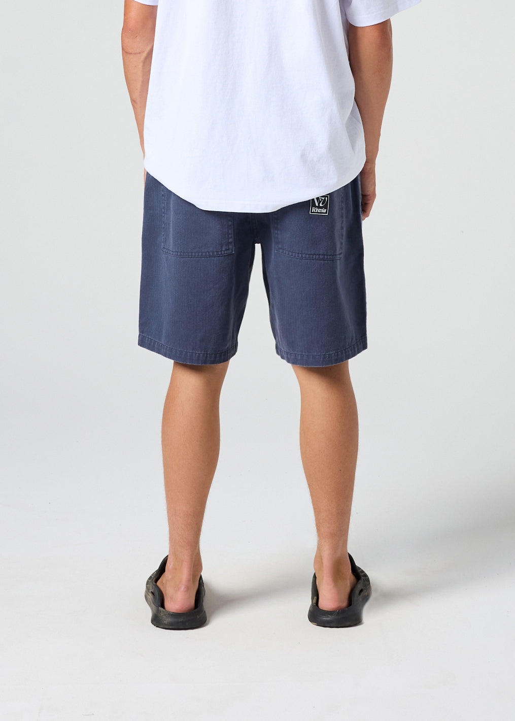 PROJECT WASHED WALKSHORT : NAVY