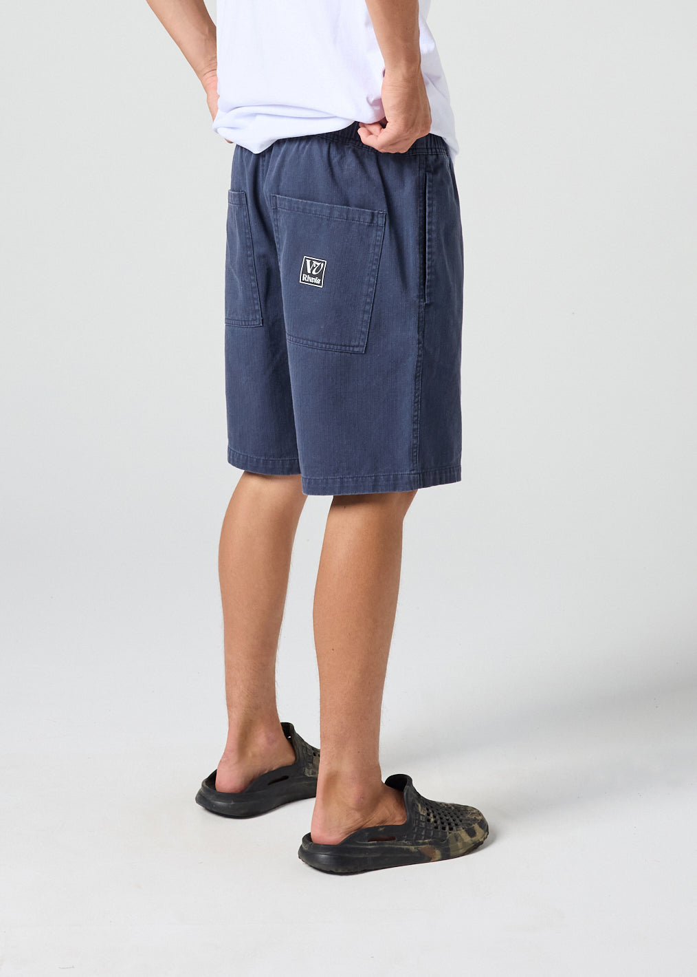 PROJECT WASHED WALKSHORT : NAVY