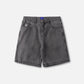 DAILY DENIM SHORT : BLACK WASH
