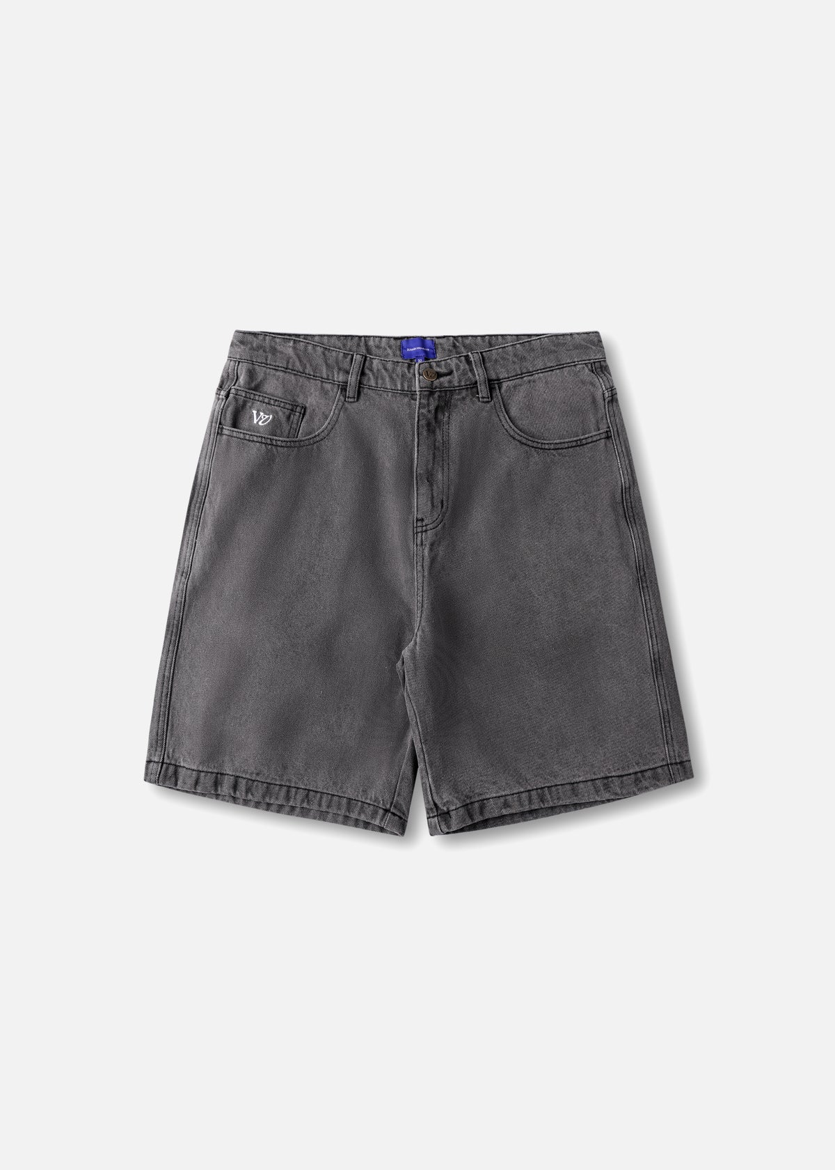 DAILY DENIM SHORT : BLACK WASH