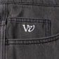 DAILY DENIM SHORT : BLACK WASH