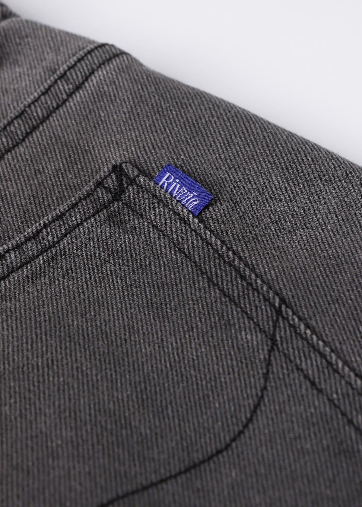 DAILY DENIM SHORT : BLACK WASH