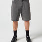 DAILY DENIM SHORT : BLACK WASH