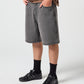 DAILY DENIM SHORT : BLACK WASH