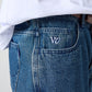 DAILY DENIM SHORT : DARK BLUE WASH