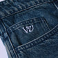 DAILY DENIM SHORT : DARK BLUE WASH