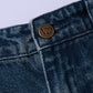 DAILY DENIM SHORT : DARK BLUE WASH