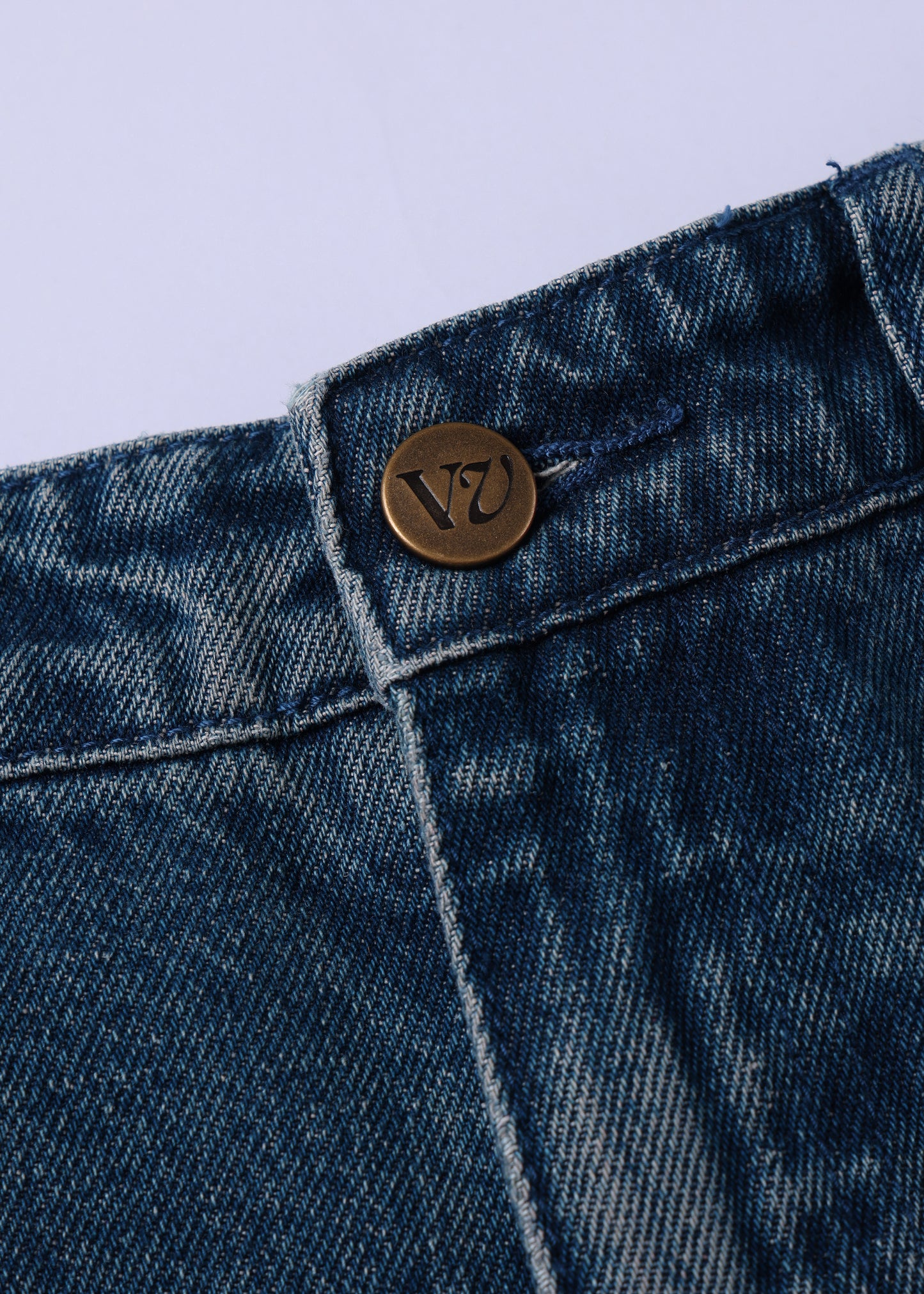 DAILY DENIM SHORT : DARK BLUE WASH