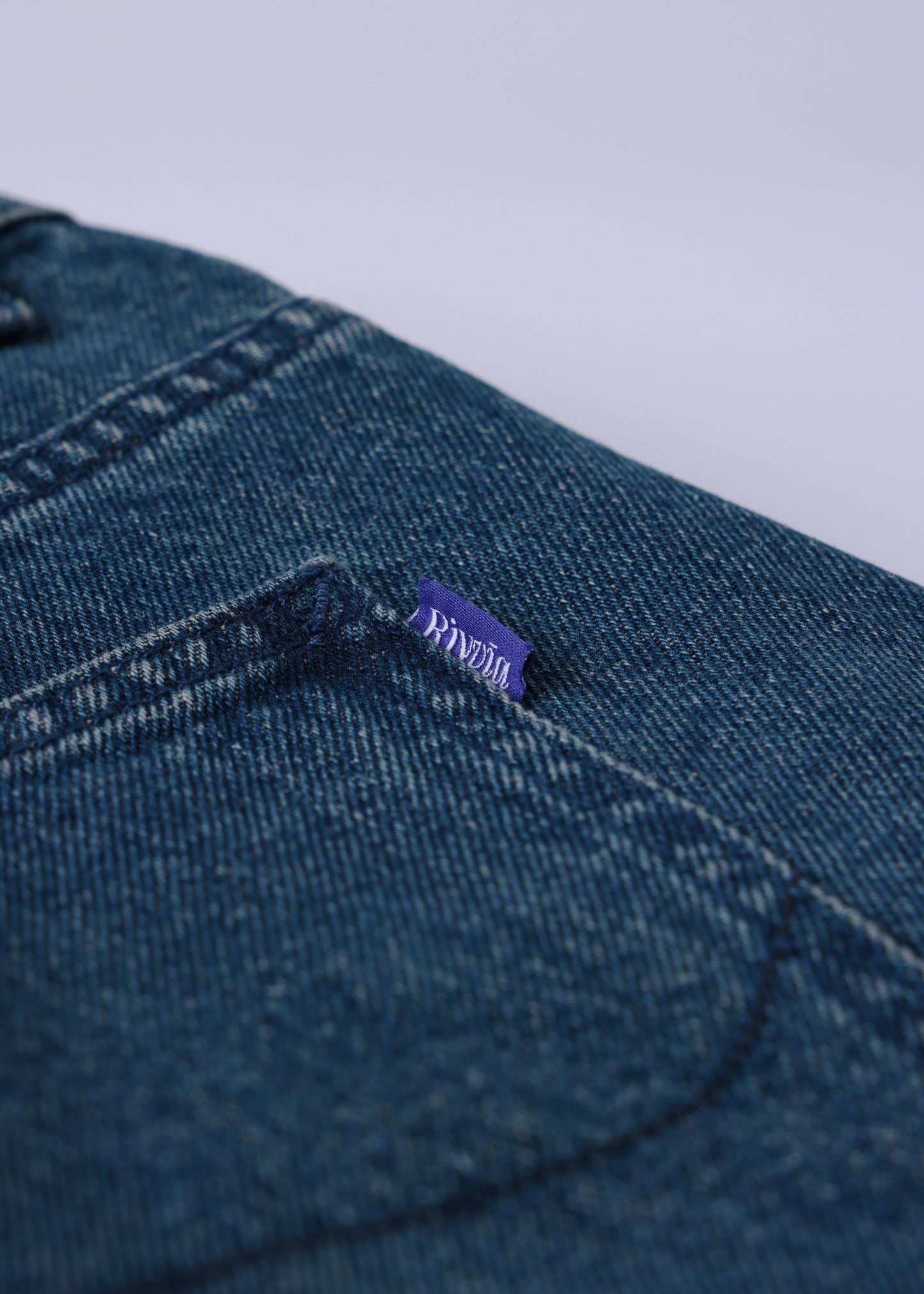 DAILY DENIM SHORT : DARK BLUE WASH