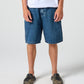 DAILY DENIM SHORT : DARK BLUE WASH