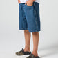 DAILY DENIM SHORT : DARK BLUE WASH