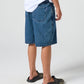 DAILY DENIM SHORT : DARK BLUE WASH