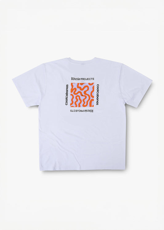 TRAILS SS T-SHIRT : WHITE