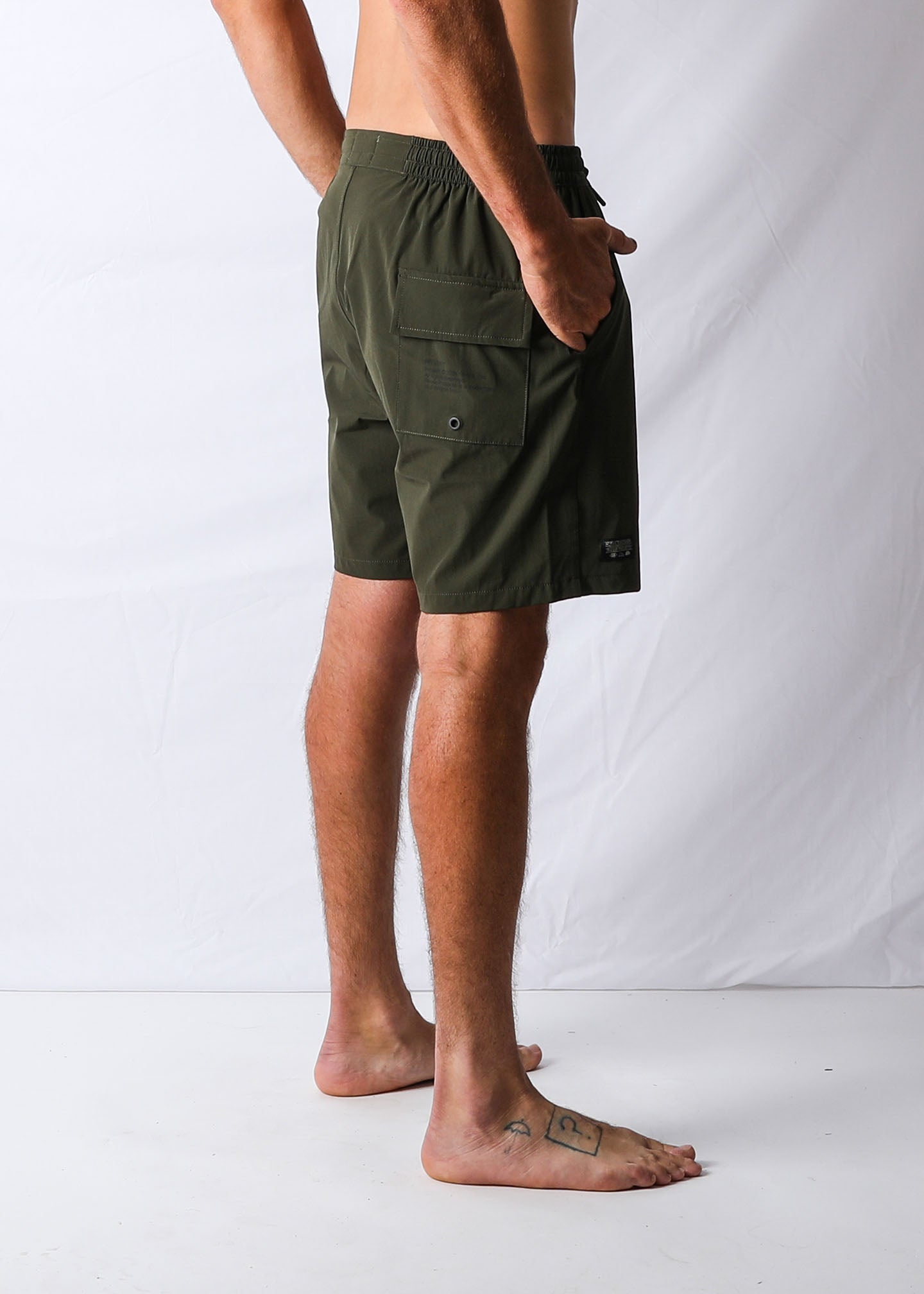 HANDS DOWN DAILY RIDE SHORT : ARMY