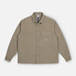 OFF TRACK CORD LS SHIRT : PARCHMENT