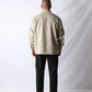 OFF TRACK CORD LS SHIRT : PARCHMENT