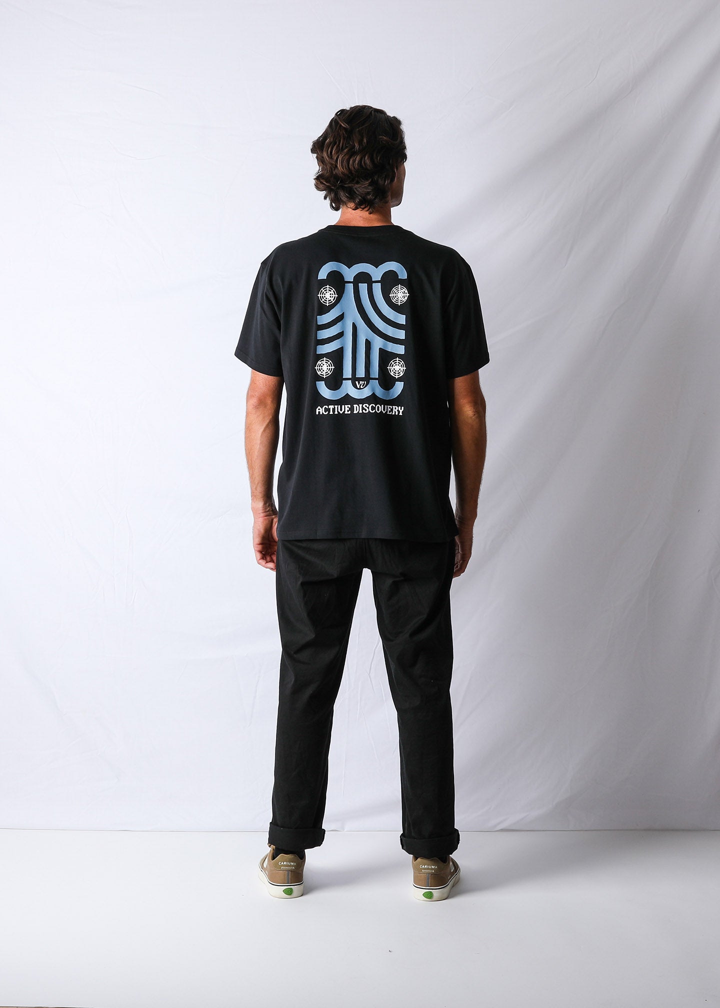 PARKS BLUEPRINT T-SHIRT : BLACK