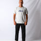MEDIA BOUNCE T-SHIRT : PARCHMENT