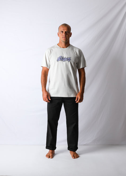 MEDIA BOUNCE T-SHIRT : PARCHMENT