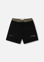 DAILY RIDE SWING FOUNDATION SHORT : WASHED BLACK GREEN