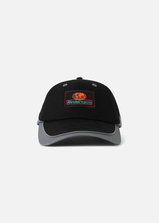 GLOBAL TOUR CAP : BLACK GREY