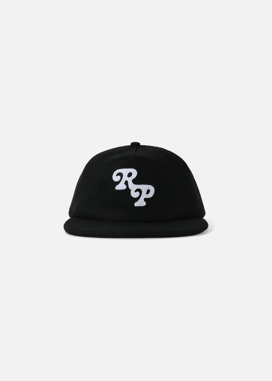 SCHOLAR WOOL CAP : BLACK