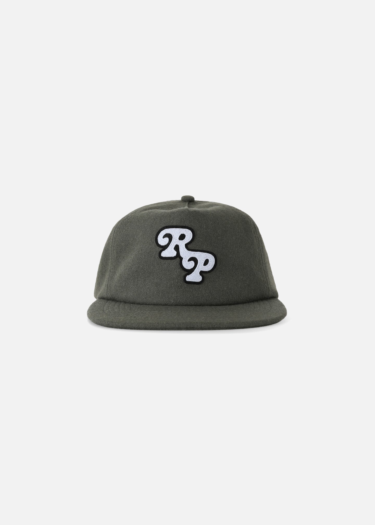 SCHOLAR WOOL CAP : OLIVE