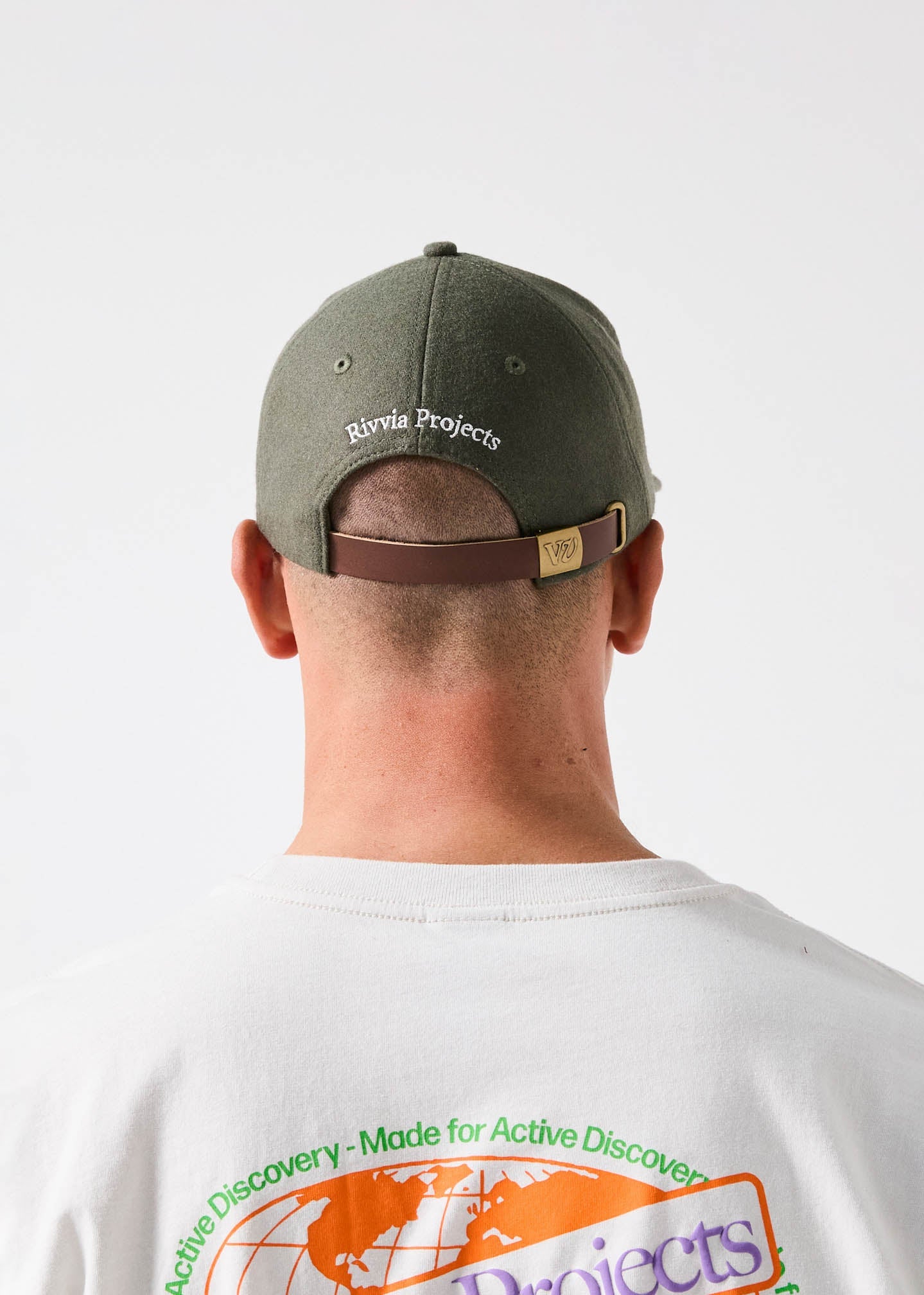 SCHOLAR WOOL CAP : OLIVE