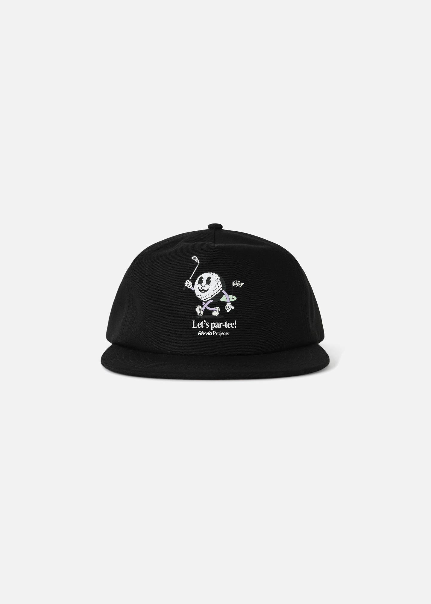 PARTEE CAP : BLACK