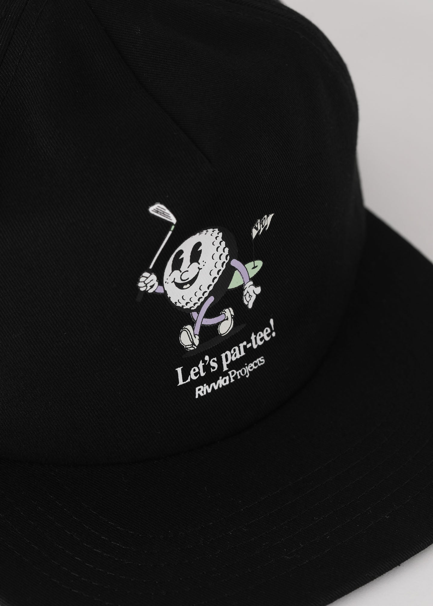 PARTEE CAP : BLACK