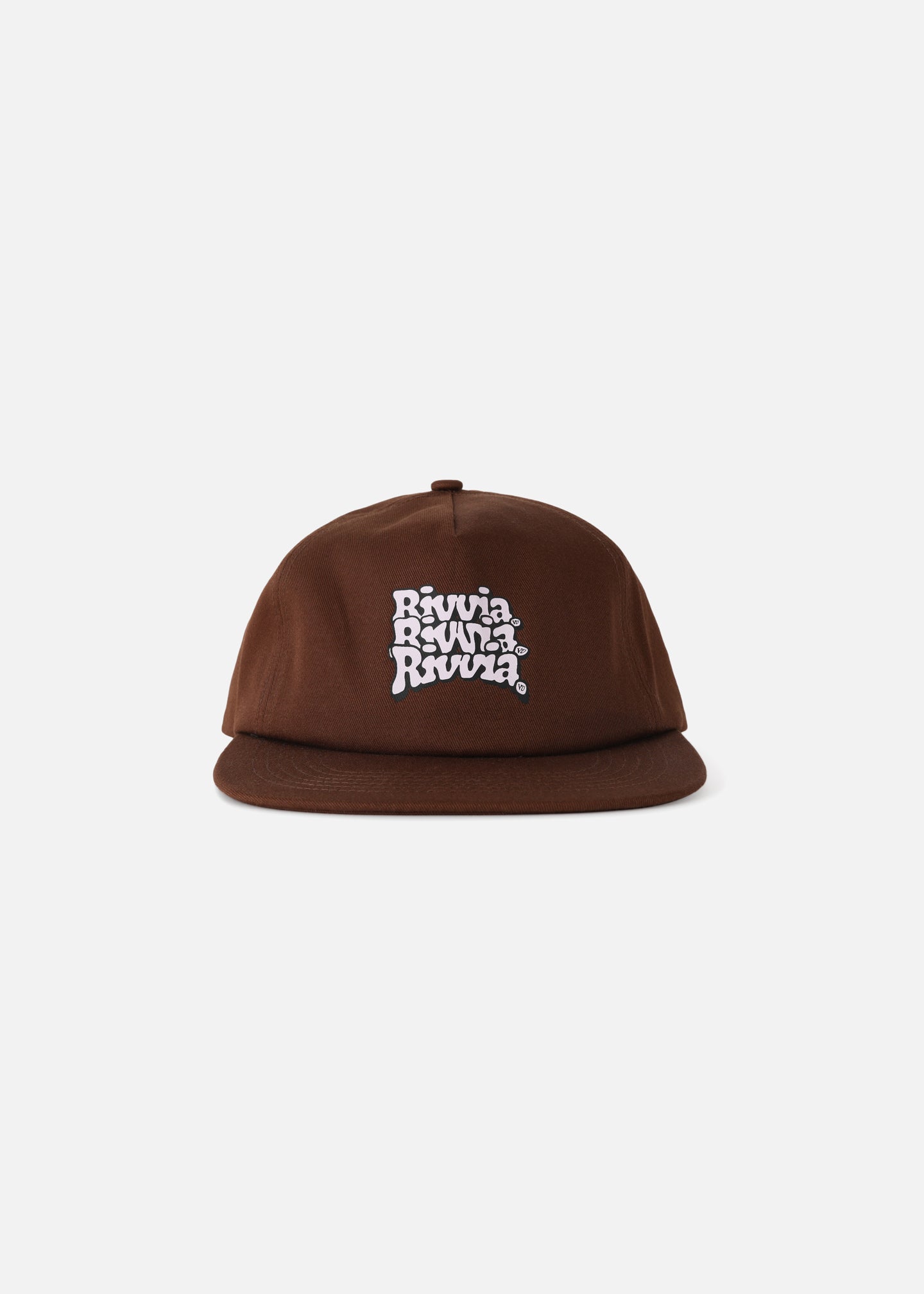 PUFFER CAP : BROWN