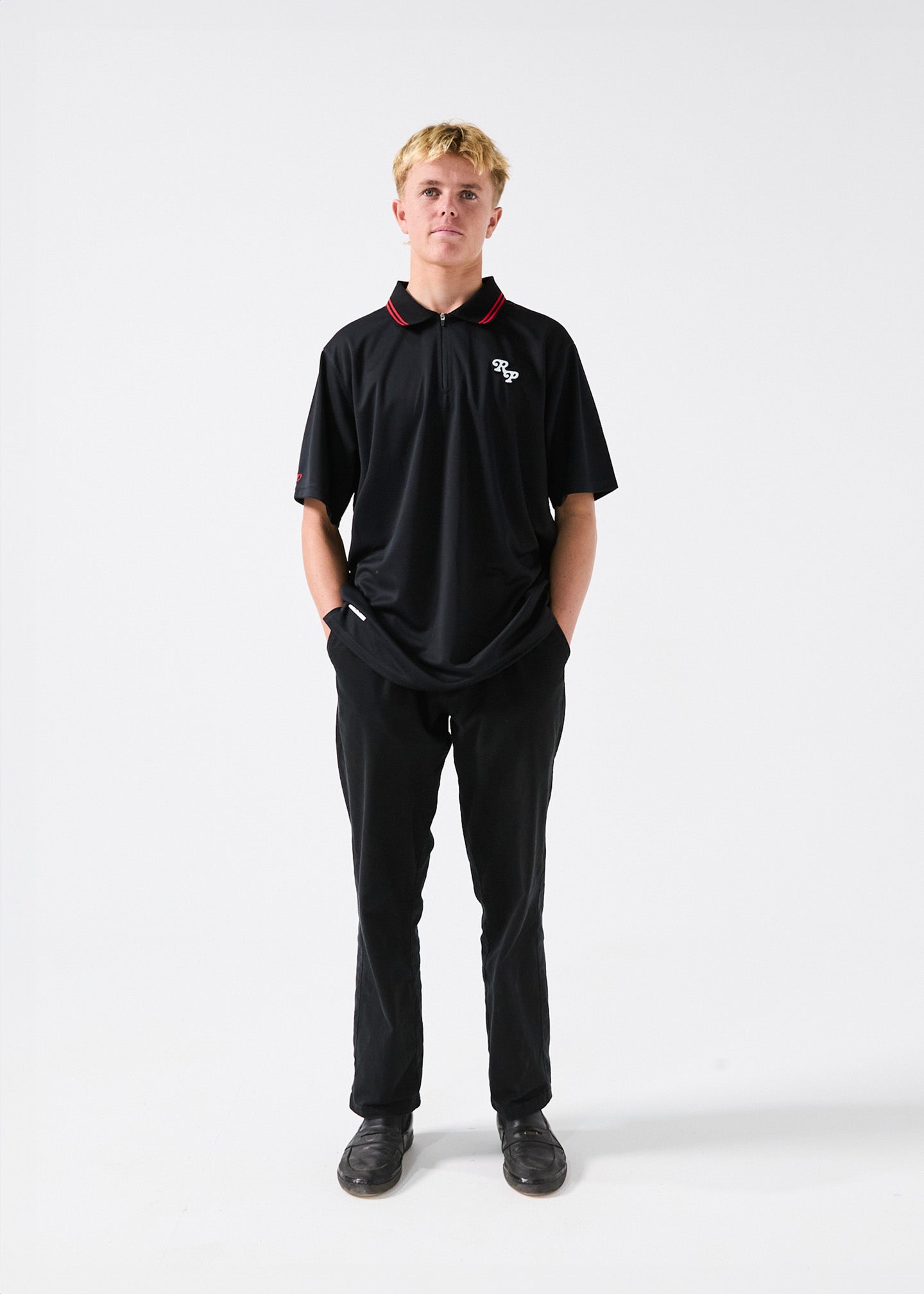 SCHOLAR POLO : BLACK