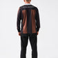 TEAM VV RPL LS POLO : BROWN BLACK