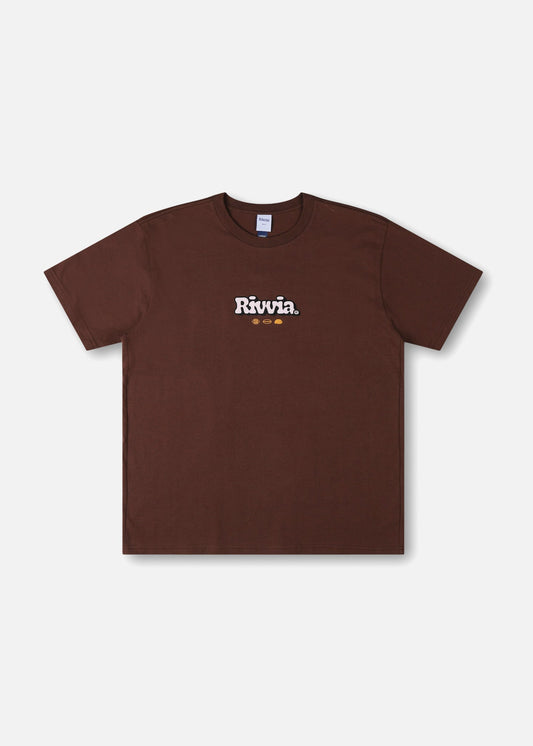 PUFFER T-SHIRT : BROWN