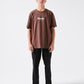 PUFFER T-SHIRT : BROWN