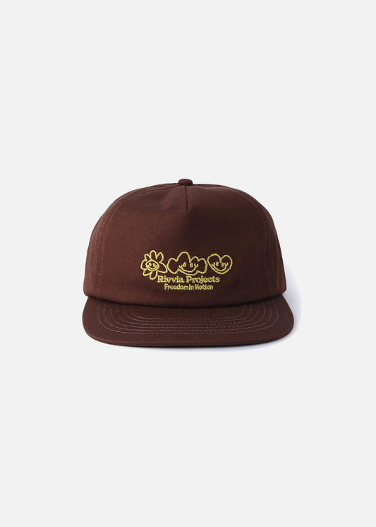 SCRIBBLE CAP : BROWN