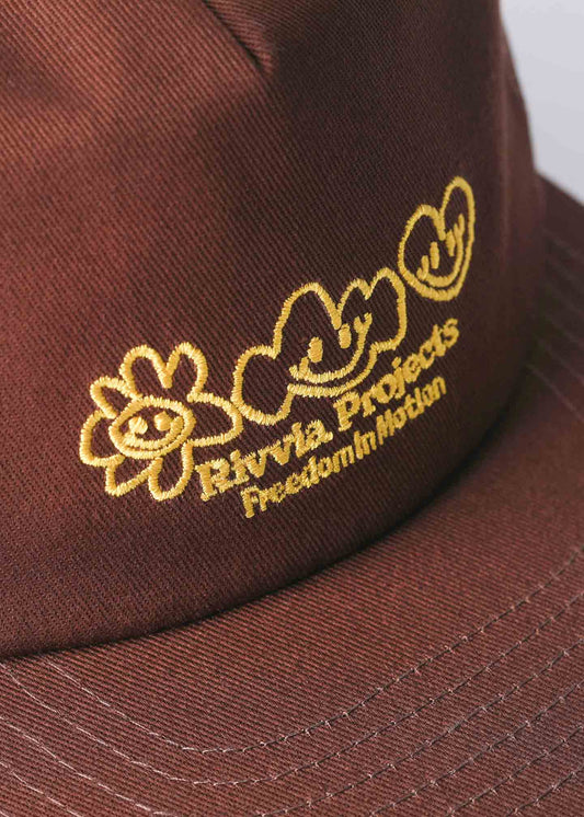 SCRIBBLE CAP : BROWN
