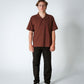 VV CHECK SS SHIRT : BROWN