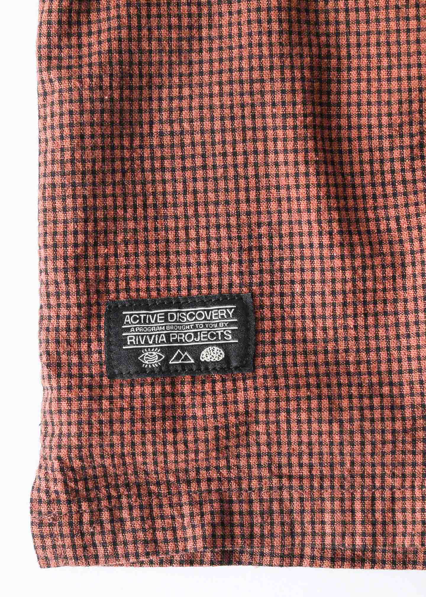 VV CHECK SS SHIRT : BROWN